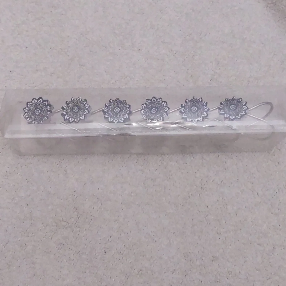 New shower curtain holders